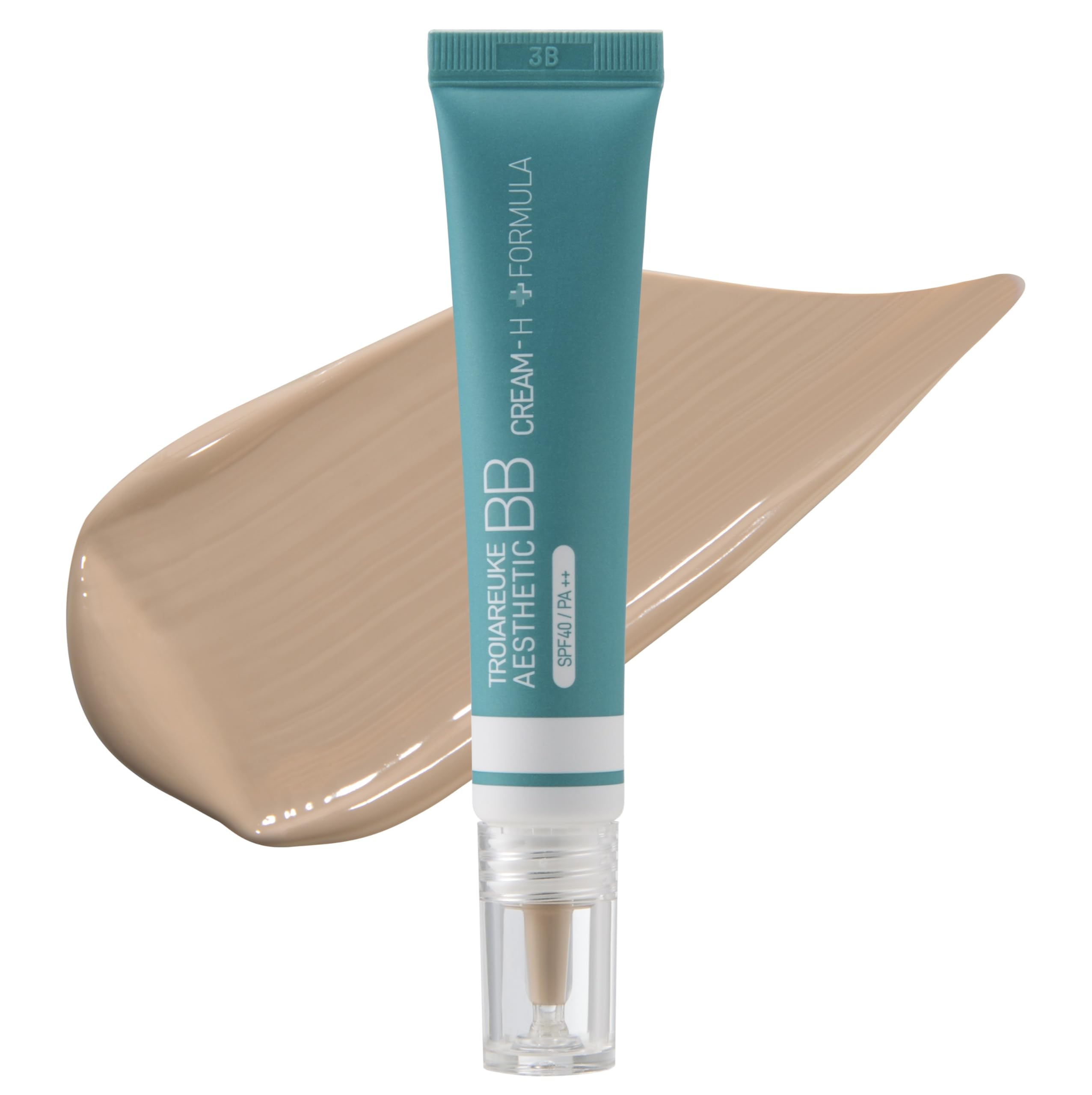 Amazon.com : TROIAREUKE Aesthetic BB Cream H+ Formula SPF40+ PA++